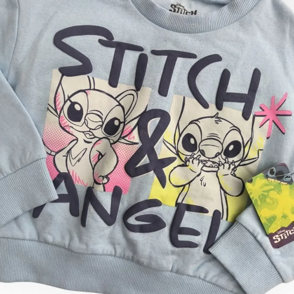 Disney Stitch and Angel Sweatshirt